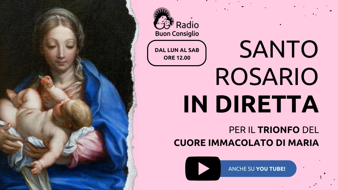 Santo Rosario in diretta 10/02/2026