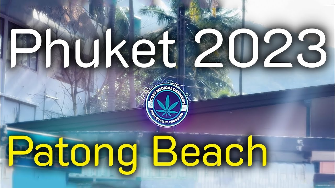 Patong, Phuket. New season 2023. Beach rest on the tropical island. Winter holidays in Thailand. 4k