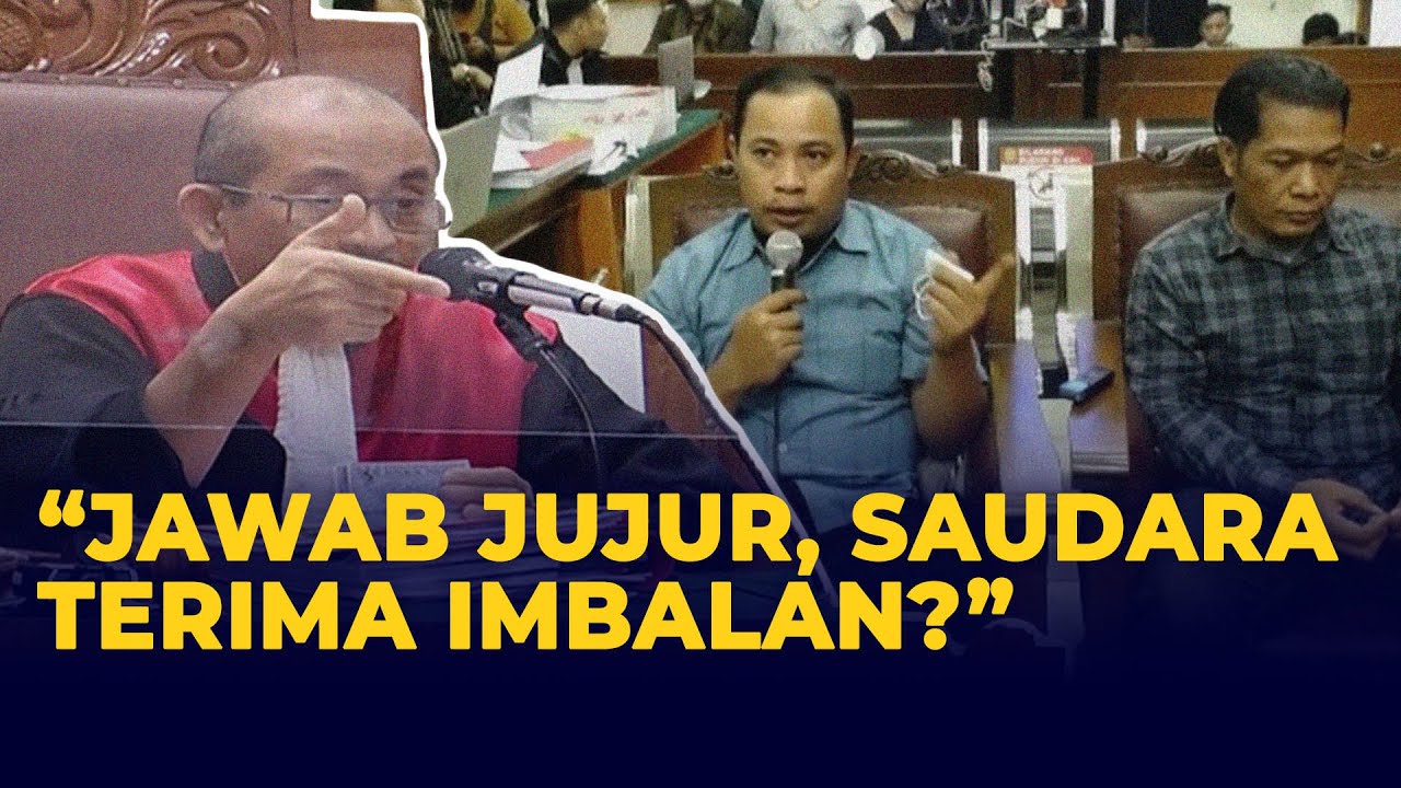 Hakim Berulang Kali Tanya ke Satpam Komplek Duren Tiga Terima Imbalan atau Tidak
