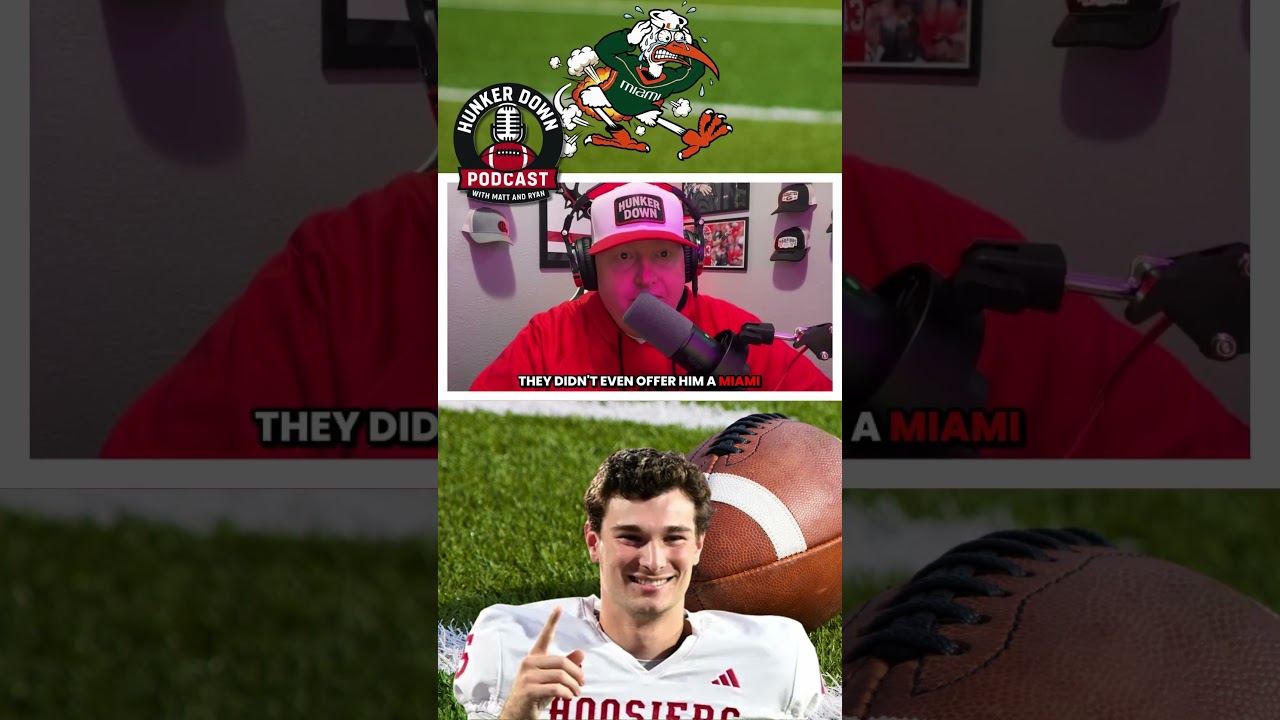 Miami Said No. He Said Bet. - Fernando Mendoza&rsquo;s Heisman Comeback #shorts #miami #indianahoosiers