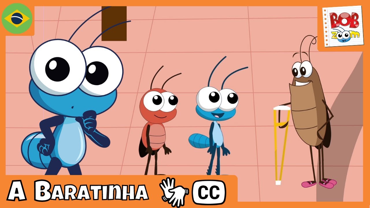 [LIBRAS] A Baratinha | Bob Zoom | V&iacute;deo Infantil Musical Oficial