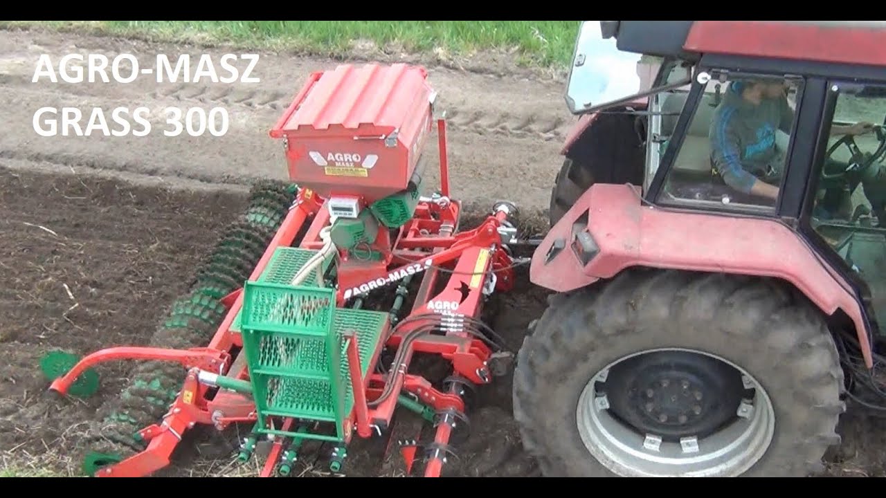 Podsiew łąk, 2020 , rekultywacja,  siew poplonu, / AGRO-MASZ / GRASS 300 / ZETOR / CASE / YANMAR /