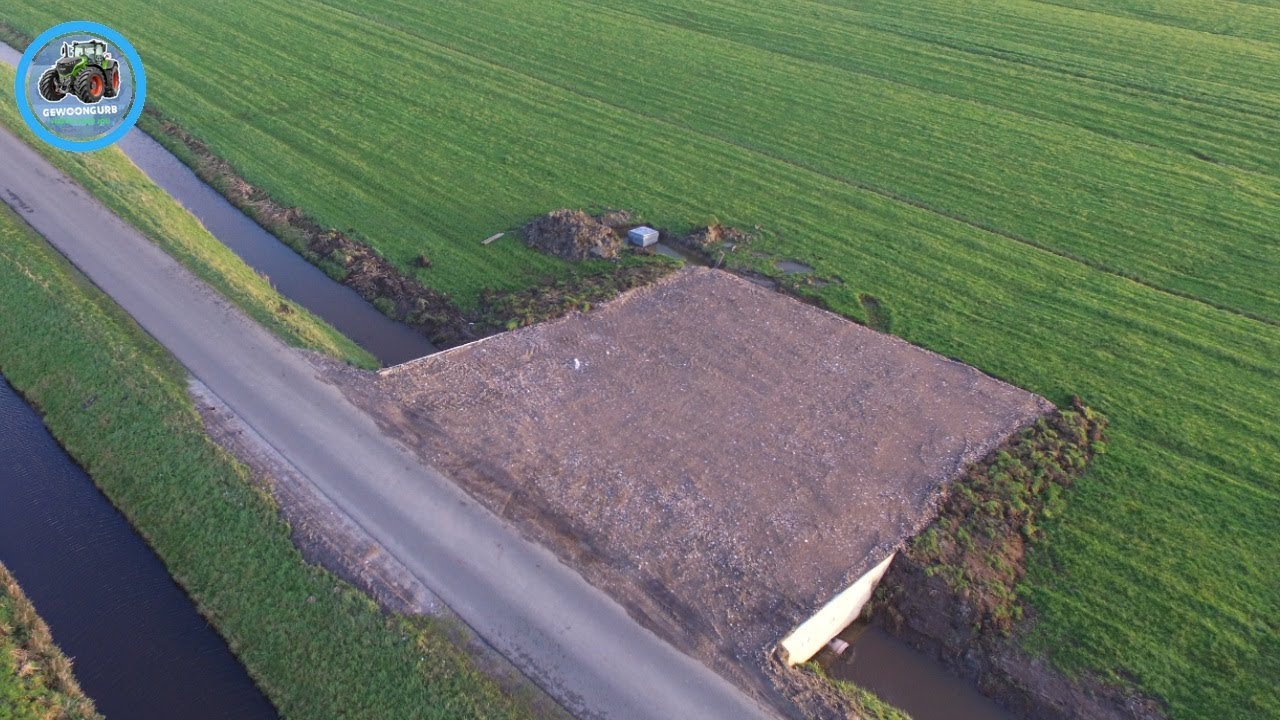 Nieuwe dam maken voor de bouw locatie | Fendt 820, 415 | GewoonGurb