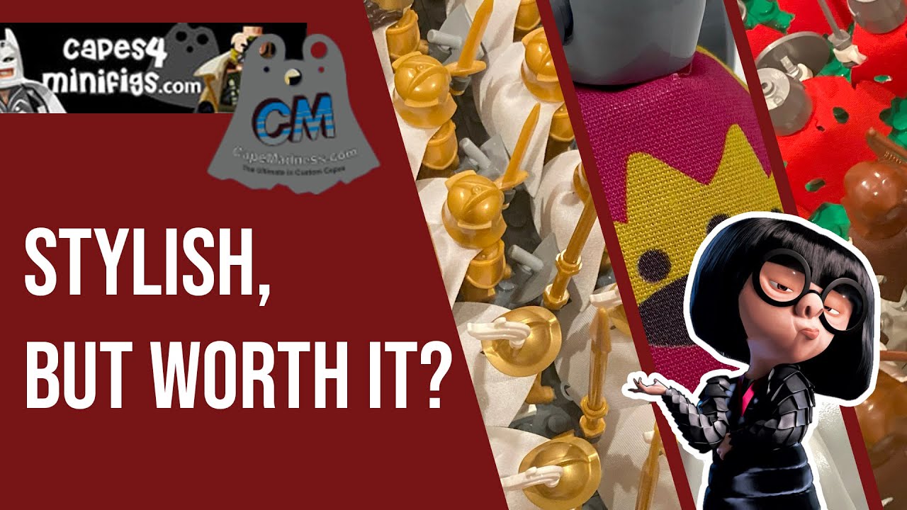 Reviewing capes4minifigs and cape madness capes and other assorted goodies