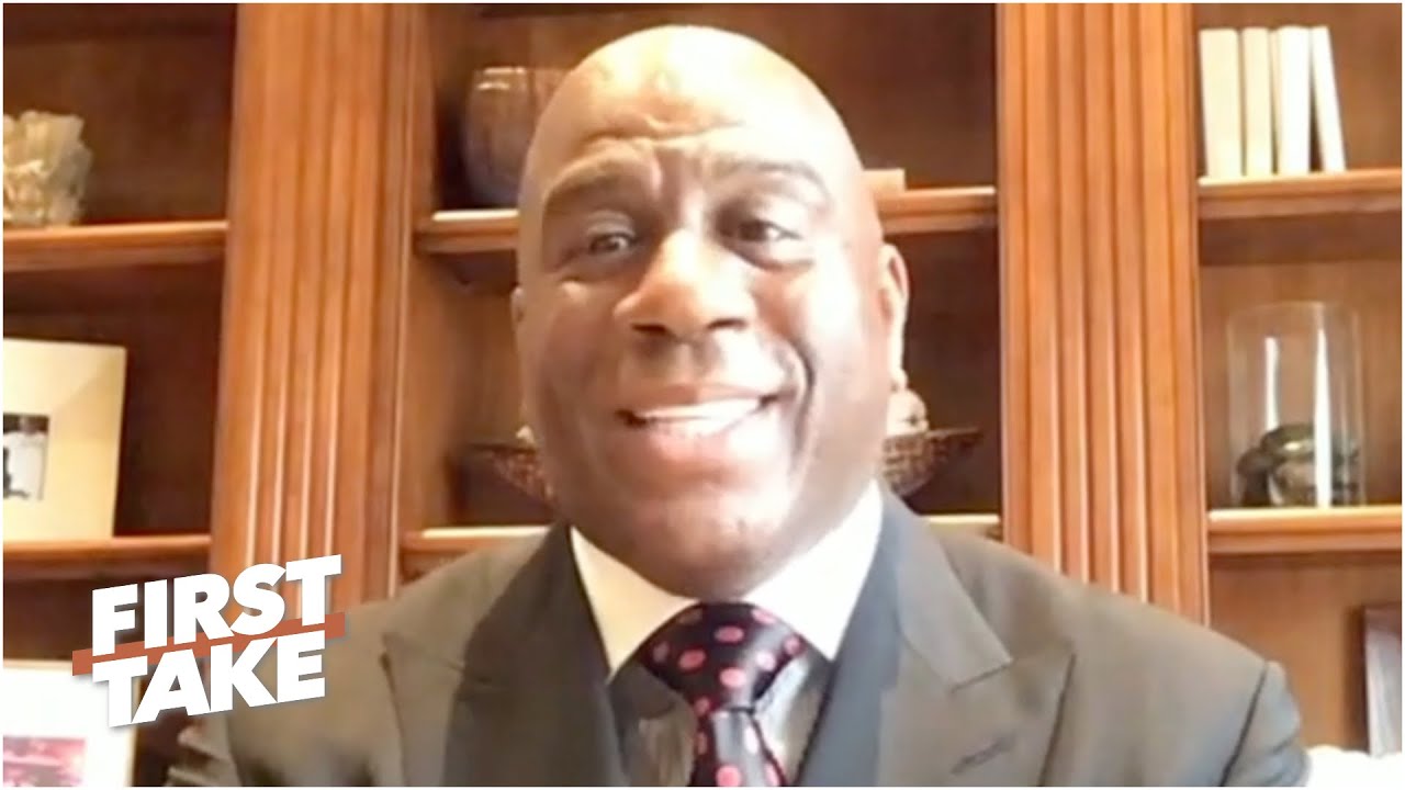 Magic Johnson on convincing Michael Jordan to join the 1992 Dream Team | First Take