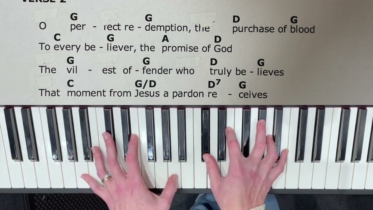 To God Be The Glory  (hymn in G)