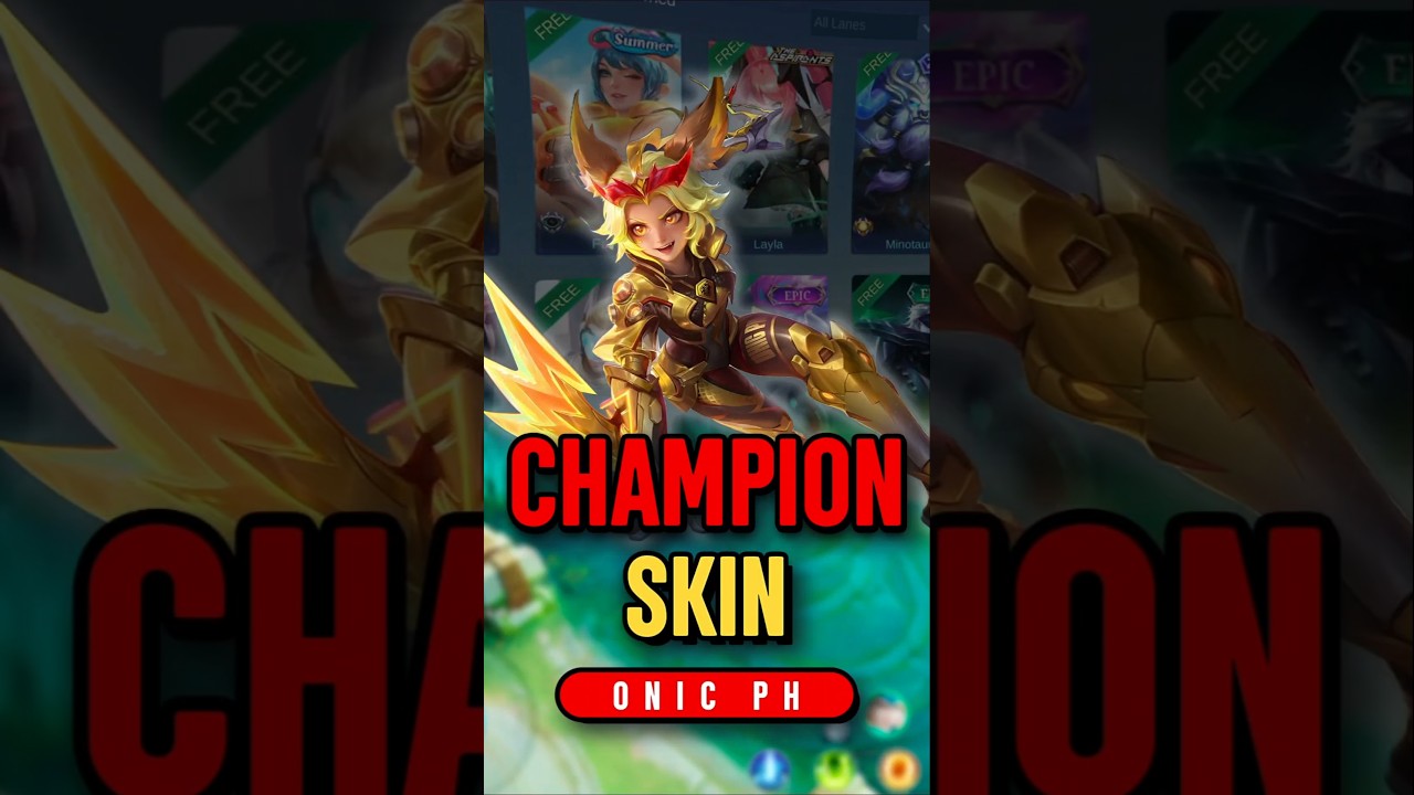 Joy Champion Skin Gameplay #moba5v5english #mobalegends5v5 #moba5v5pippin