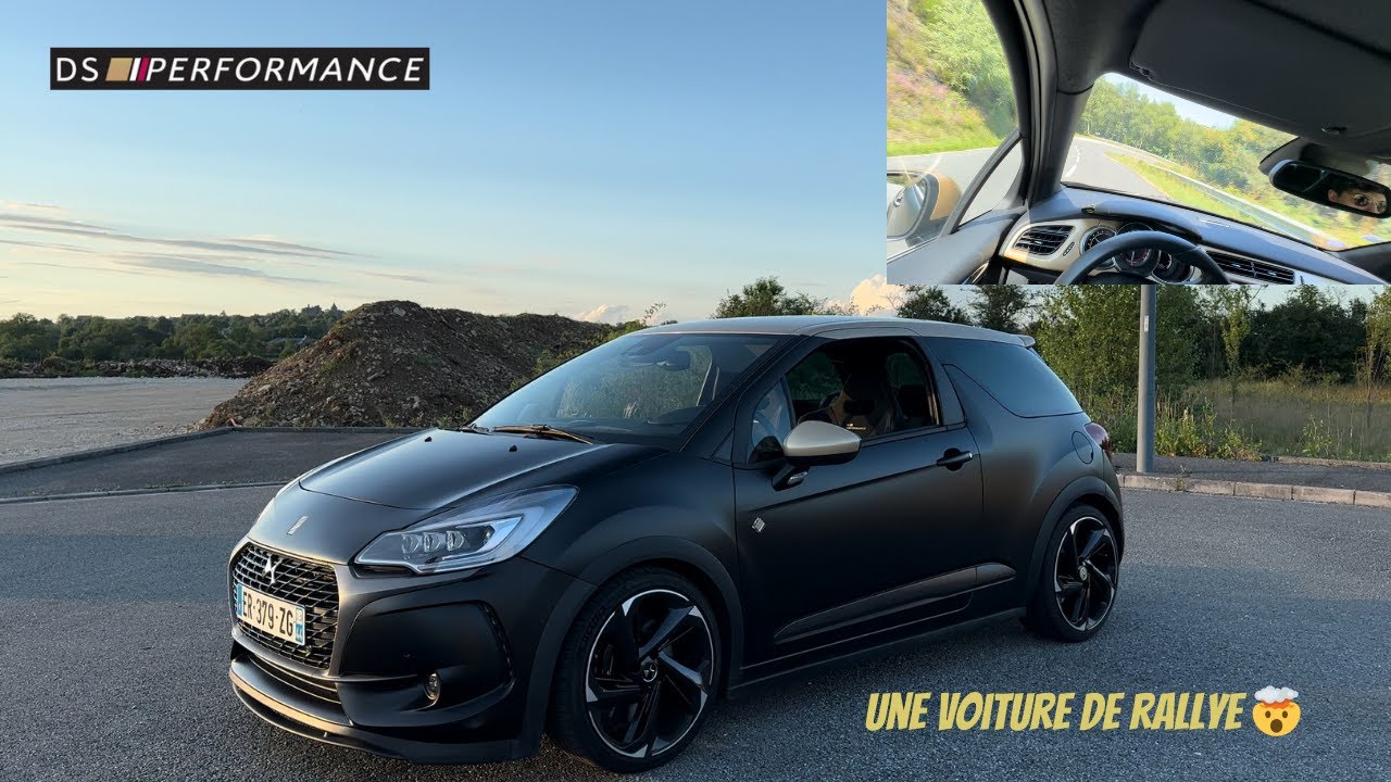 Une sportive trop sous-cotée ? 🏎️🤯 DS3 PERFORMANCE 208cv Black Special 2017