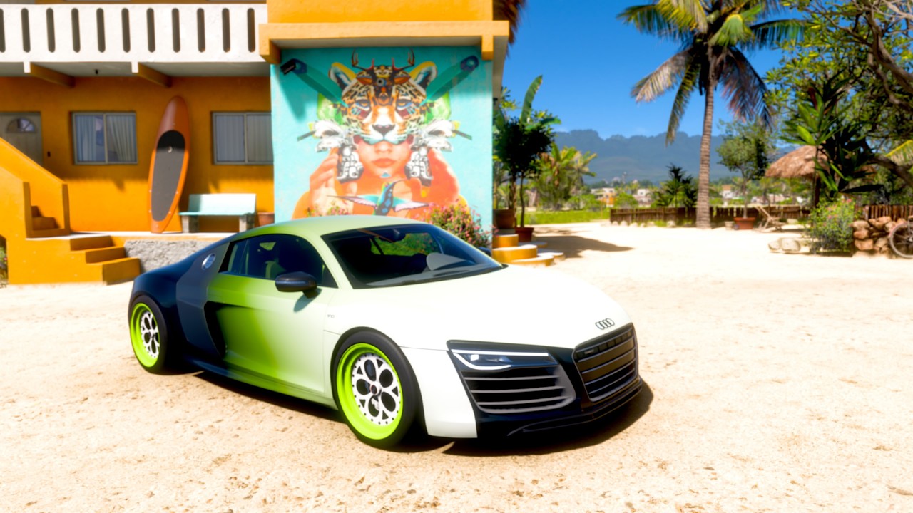 Audi R8 V10 Coupe - Goliath Race - Forza Horizon 5 | Logitech G29 Steering Wheel