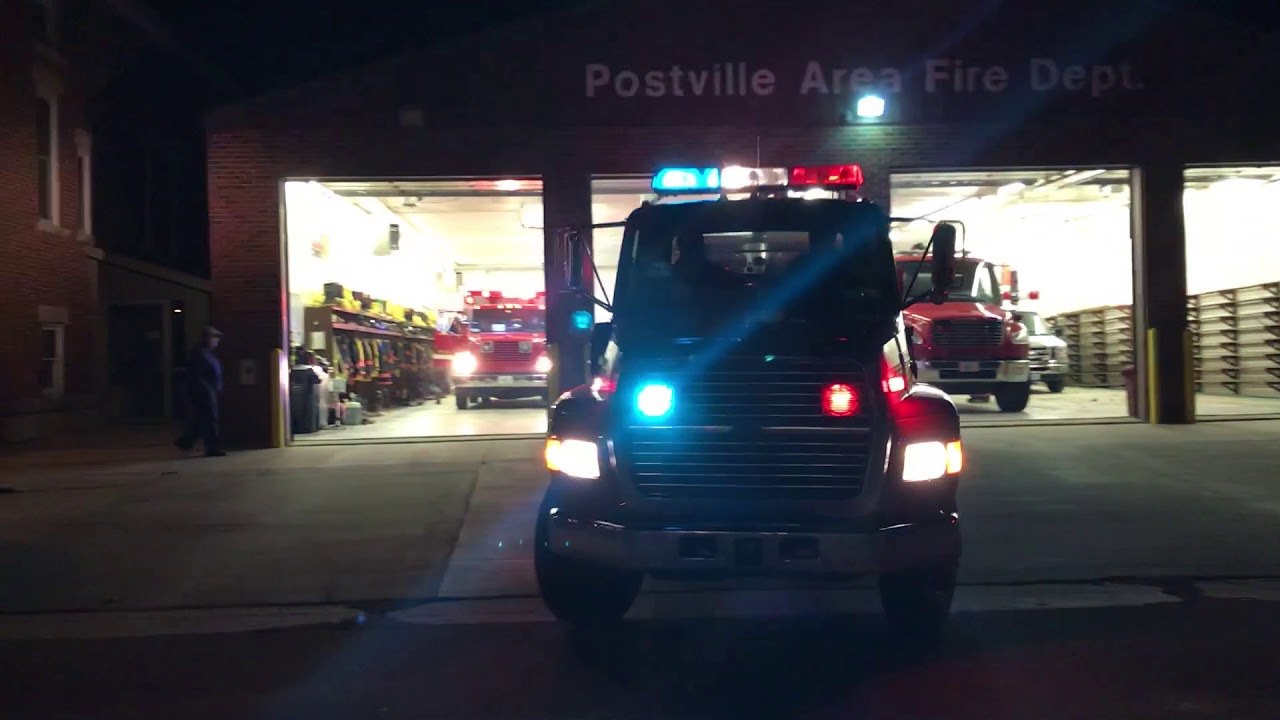 Postville Fire Dept. Responding - 11/29/17