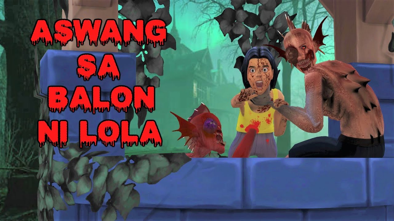 ASWANG SA BALON NI LOLA  | TAGALOG HORROR STORY ANIMATED | KWENTONG NAKAKATAKOT