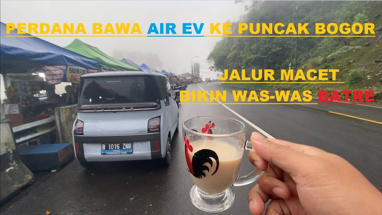 Perdana Bawa AIR EV ke Puncak Bogor