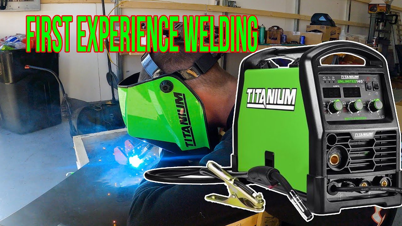 Harbor Freight Titanium 140 Welder First Thoughts and Test