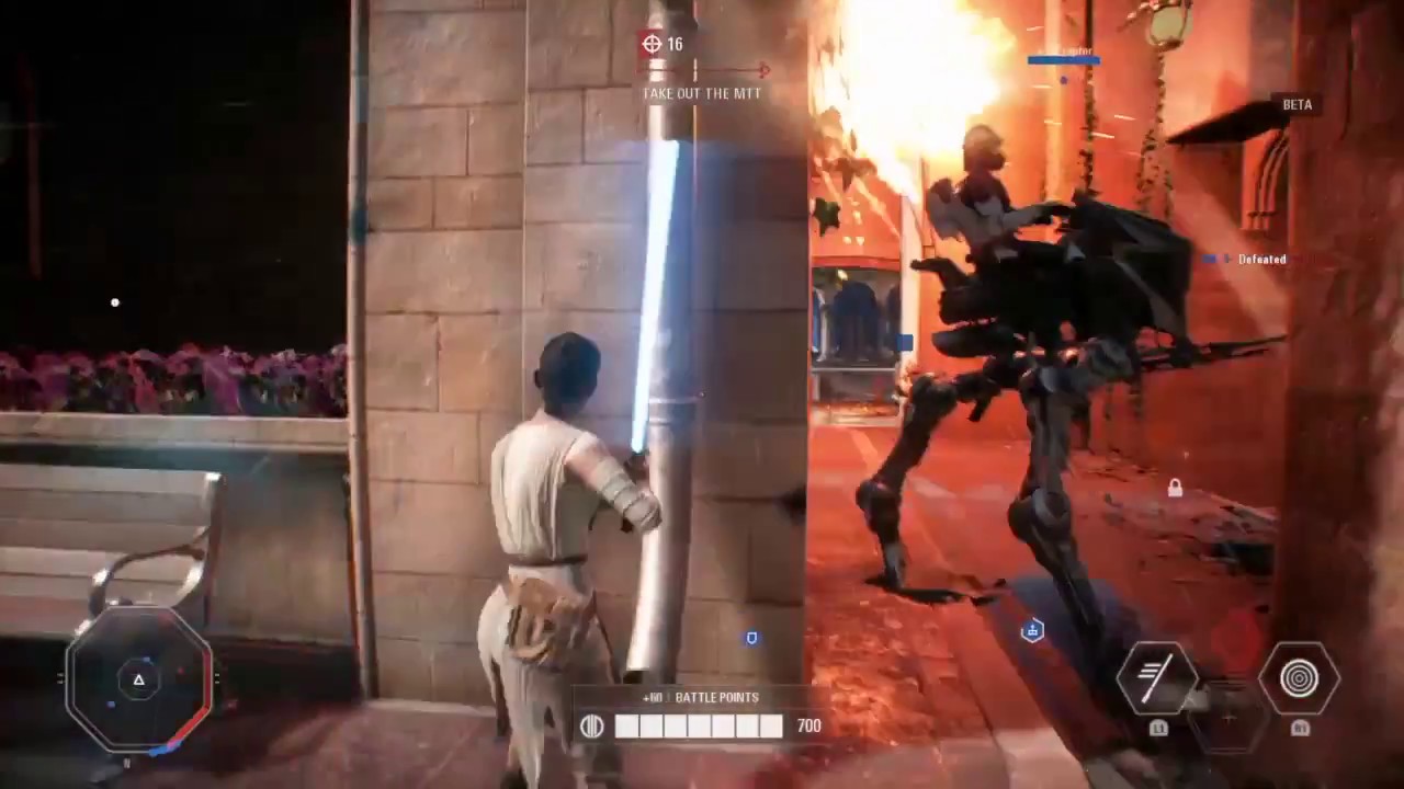 Battlefront II Galactic Assault - Republic & Rey Gameplay 2