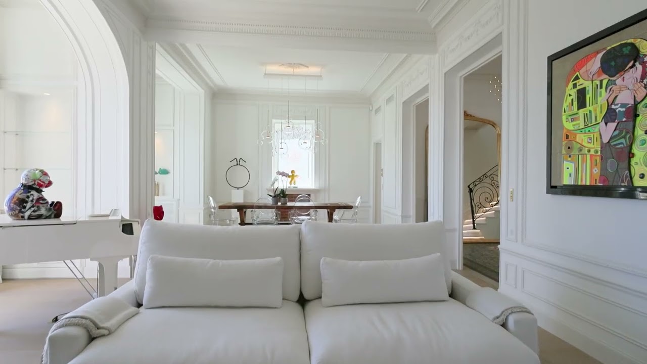 Villa Les Lucioles : propriété de prestige Belle Époque vue mer à Nice, Parc Impérial