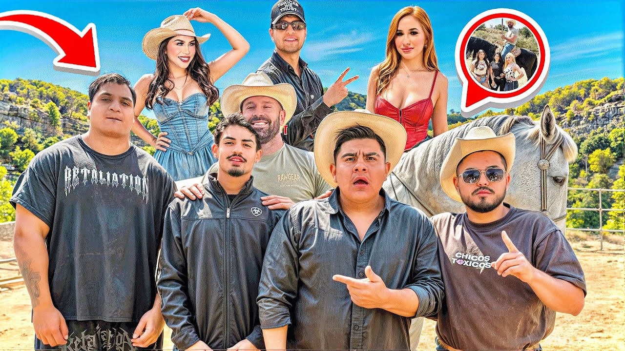 Turning Bradley Martyn & Shans Bruh Into VAQUEROS!(RANCHO EDITION)