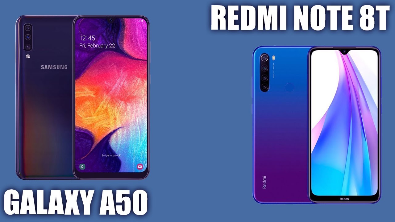 Redmi Note 8T vs Samsung A50. Посмотрим разницу?