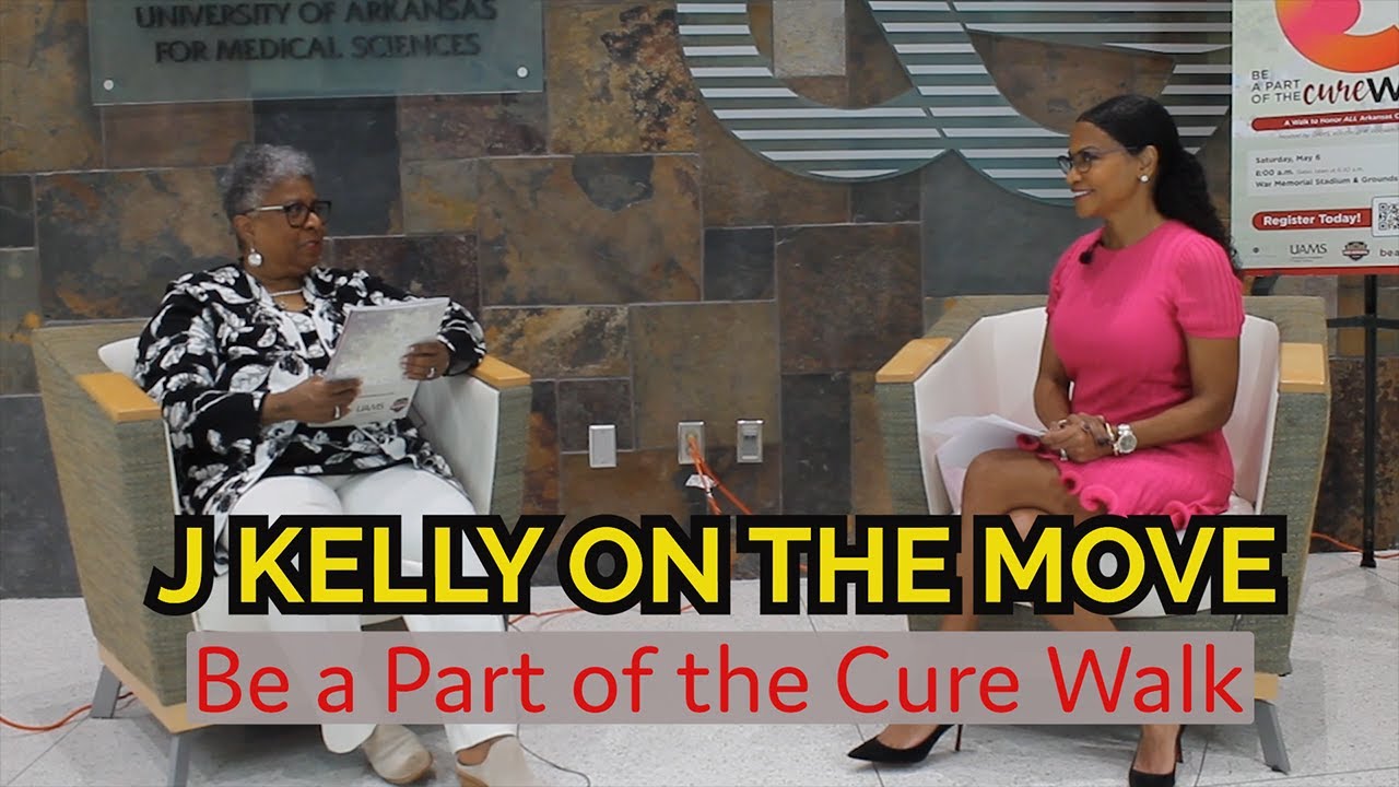 J Kelly on the Move - UAMS Be a Part of the Cure Walk