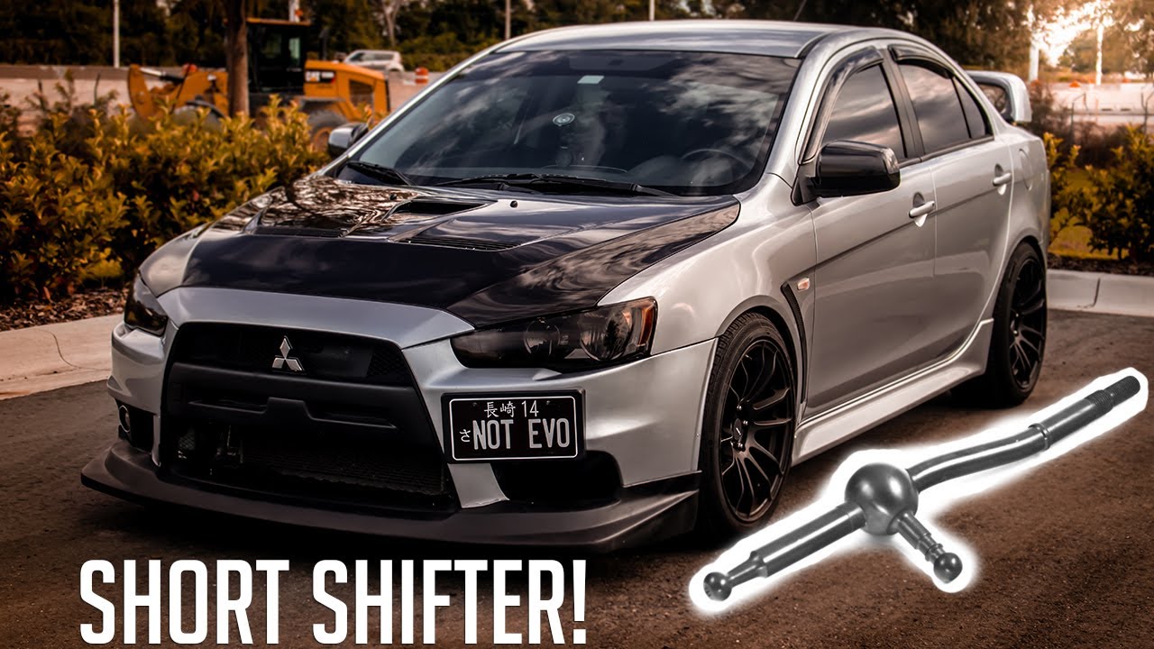Установка короткоходной коробки передач на ПОДДЕЛЬНЫЙ EVO X!