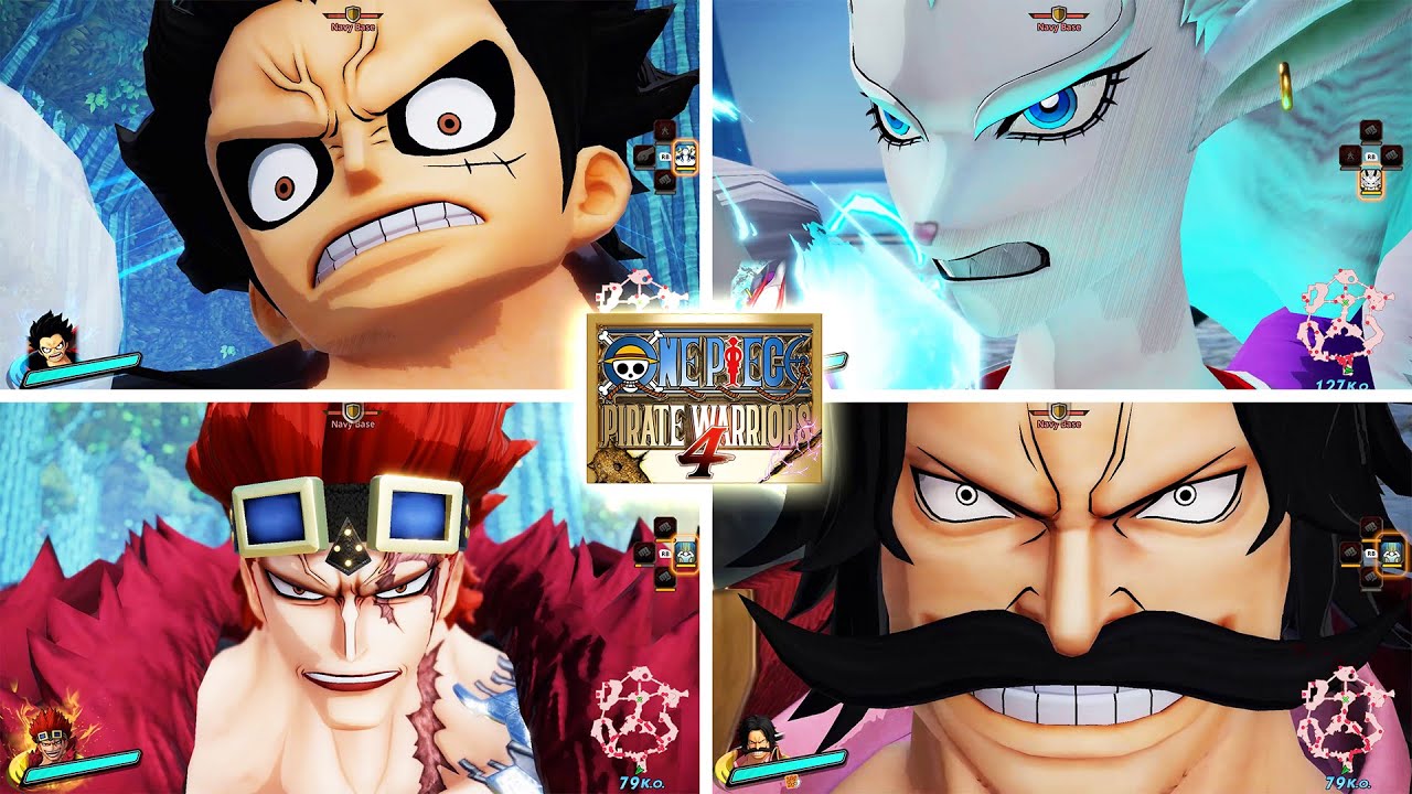One Piece Pirate Warriors 4 - All Transformations / All Awakenings / All Characters