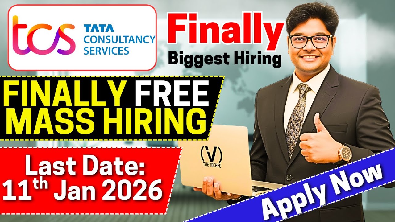 🔥TCS కొత్త ఉద్యోగాలు | TCS Ignite & smart Recruitment 2025 | TCS Fresher Hiring -Apply Now!