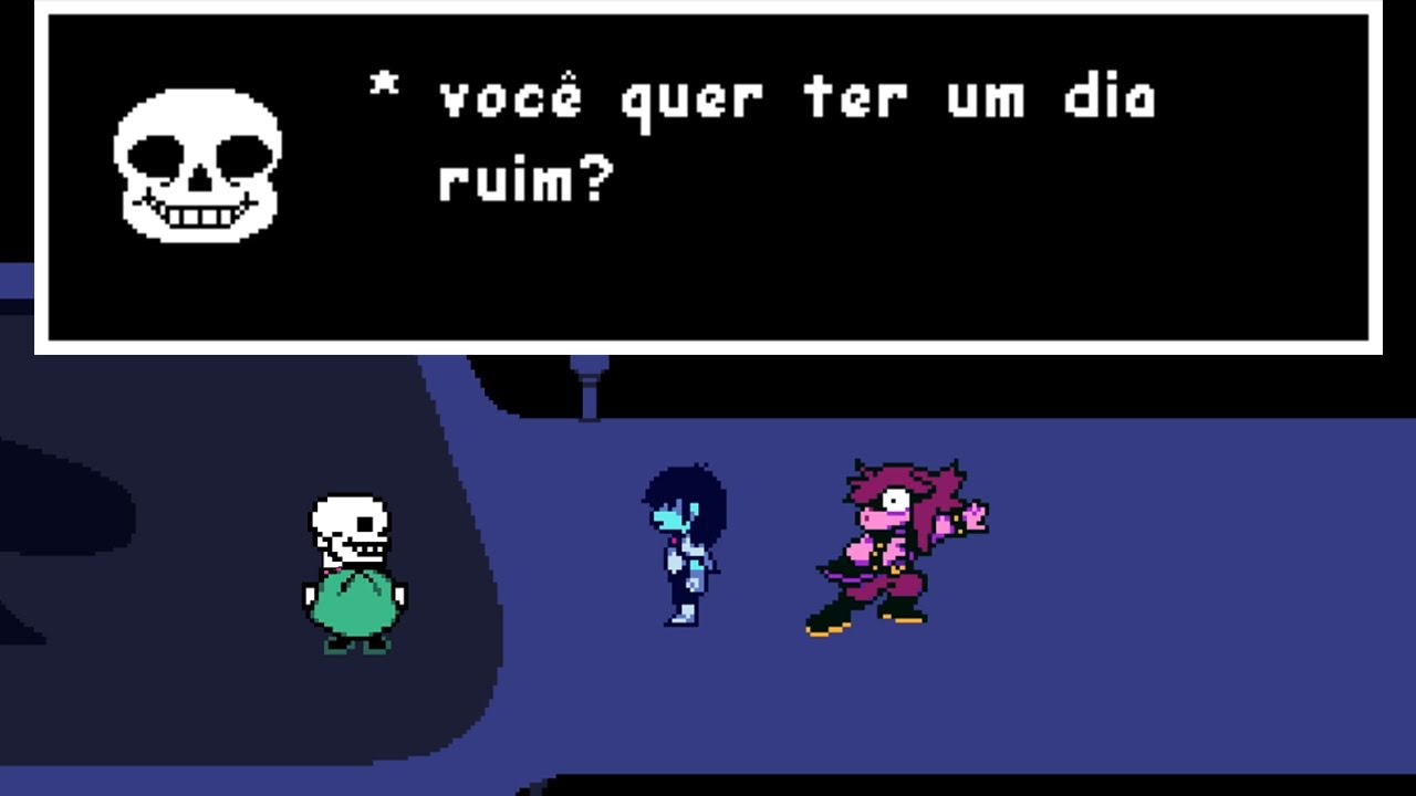 Deltarune, mas eu tenho a Twisted Sword