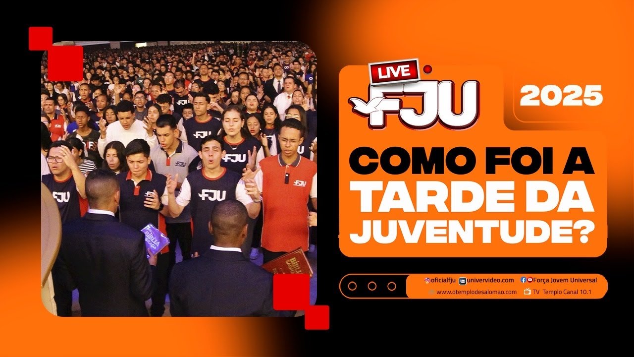 COMO FOI A TARDE DA JUVENTUDE? #LIVEFJU #FJU