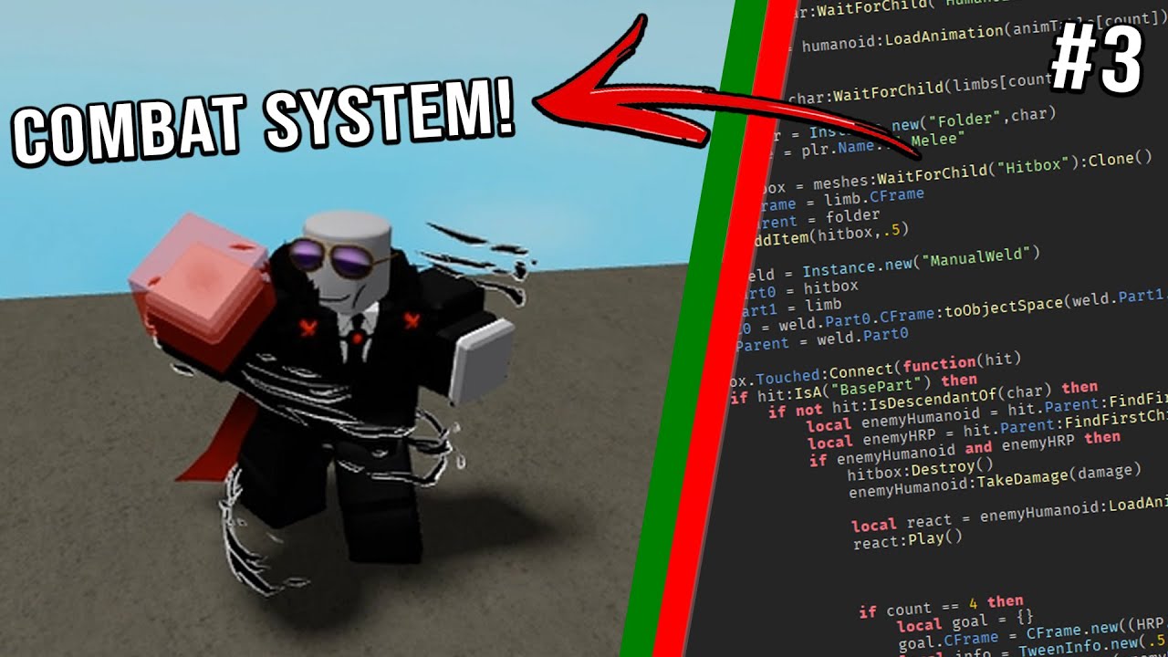 Adding a combat system to my game! (+ Hide and Seek) - Roblox devlog #3