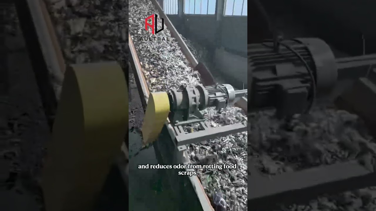 Waste Shredder Production Line for Recycling with Sorting System