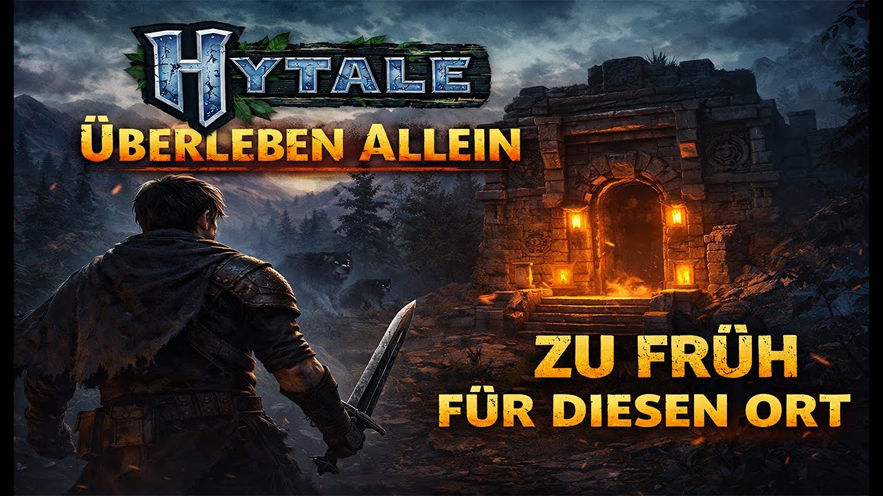 Hytale! - Überleben Allein💪 | Zu Früh für diesen Ort