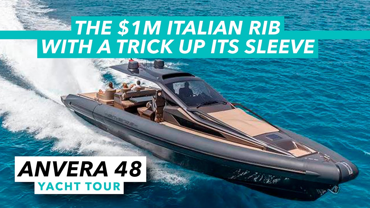 The $1million Italian RIB with a trick up its sleeve | Anvera 48 yacht tour | Motor Boat & Yachting