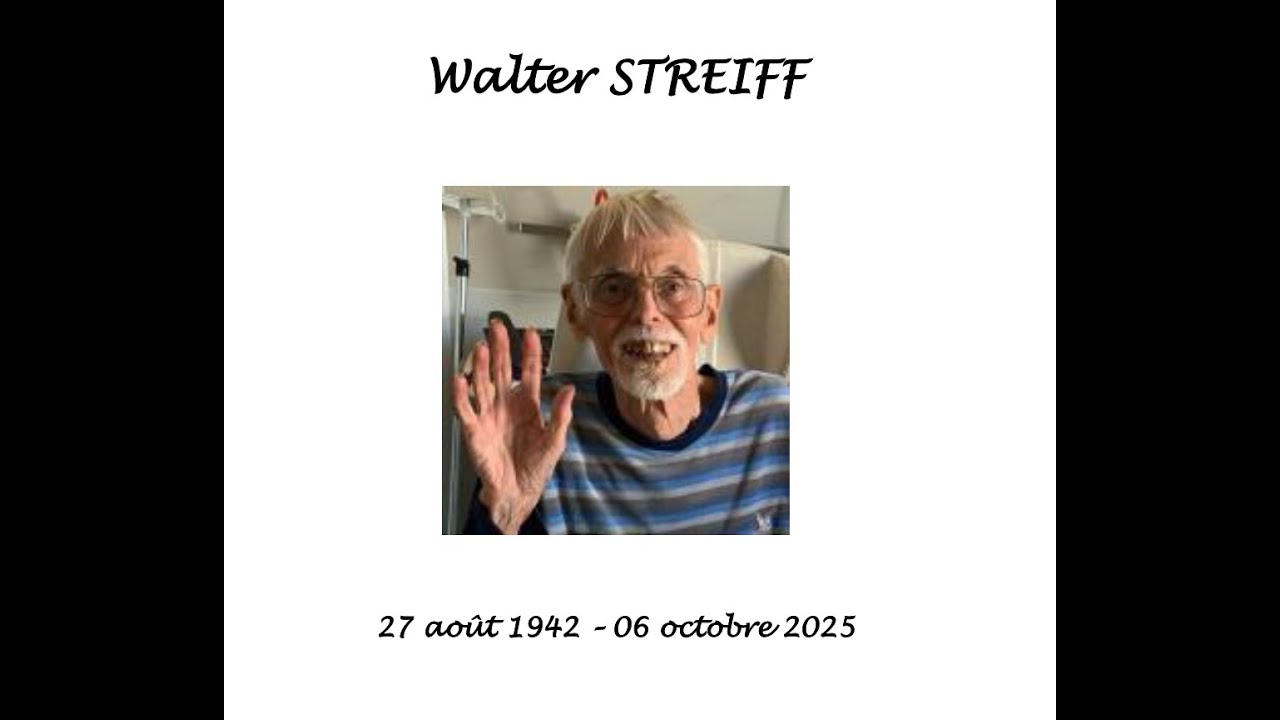 La cérémonie des obsèques de notre frère Walter Streiff