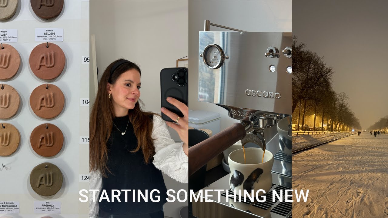 something new | januar vlog, ceramic business, birthday