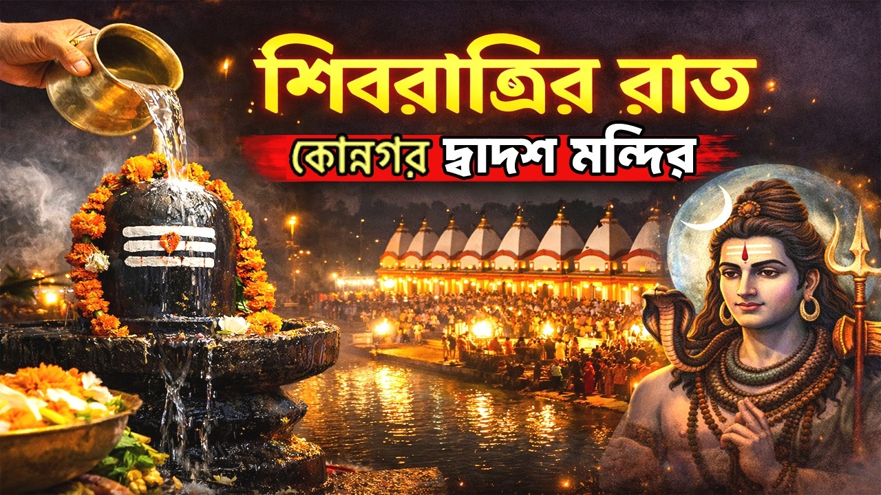 কোন্নগর দ্বাদশ মন্দির ঘাটে মহাশিবরাত্রি ২০২৬ | ১৫ ফেব্রুয়ারি কোন্নগর দ্বাদশ মন্দির ঘাটে কী হতে পারে?