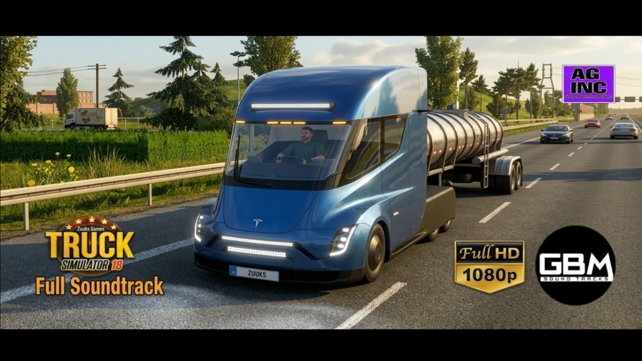 Truck Simulator 2018 Europe Full Soundtrack 1080p HD