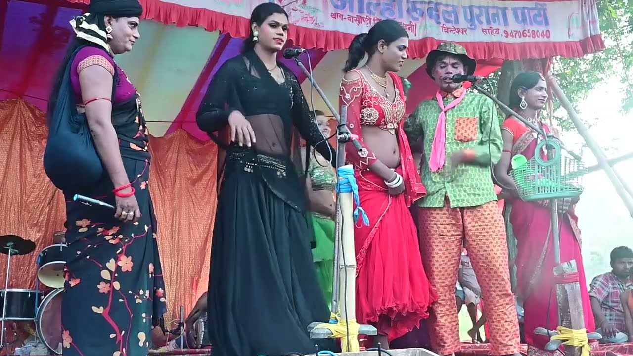 कारी बॉस मैथिली नाच #जंगलिया और चंदा विवाह भाग-17#aalhaudalnach #maithili nach