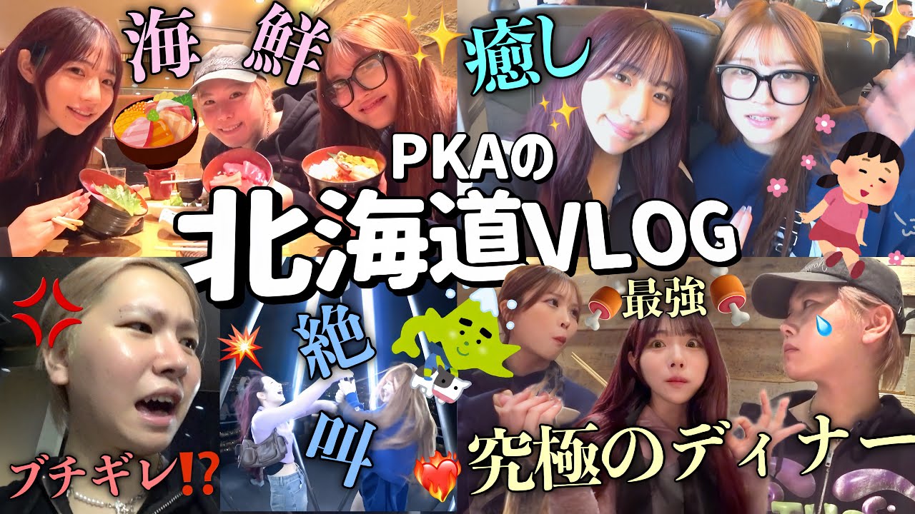 【Vlog】幼馴染男女でガチノープラン北海道カオス旅🐄チルしにきたのに結局大暴れしちゃうの巻www