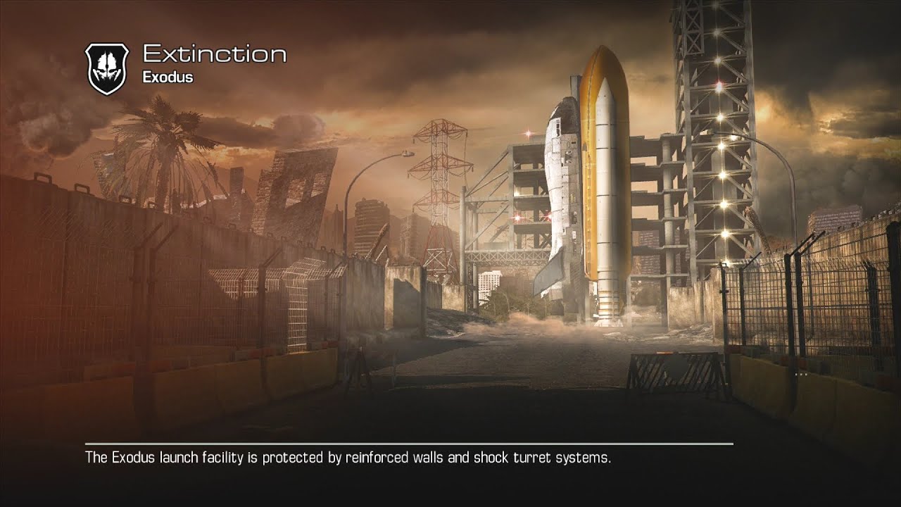 CODGhost DLC Extinction Exodus Solo Gameplay p1