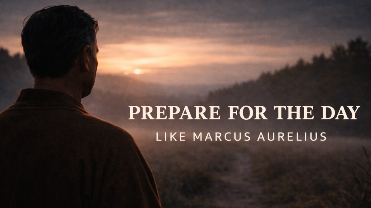 Prepare for the Day Like Marcus Aurelius @ Stoic Penglai 6299