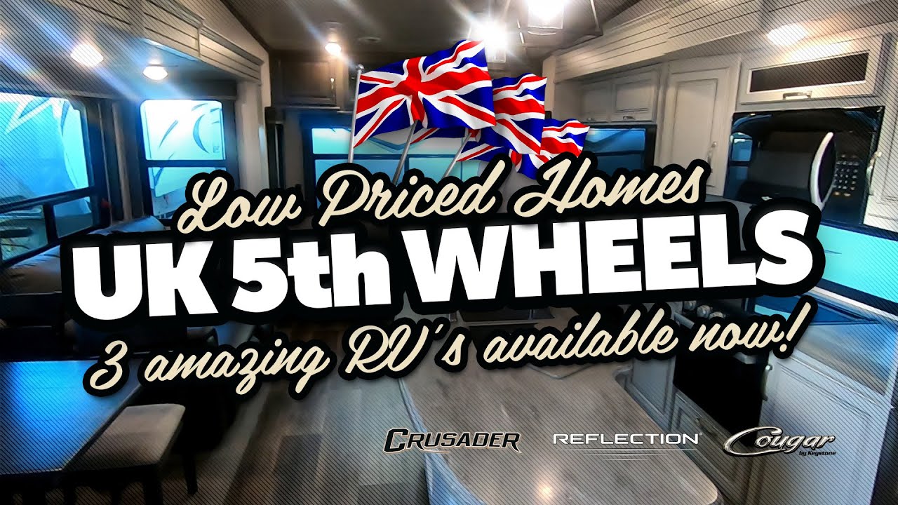 3 дома на колесах — лучшие цены на дома на колесах — Cougar, Reflection, Crusader доступны в CCRV UK