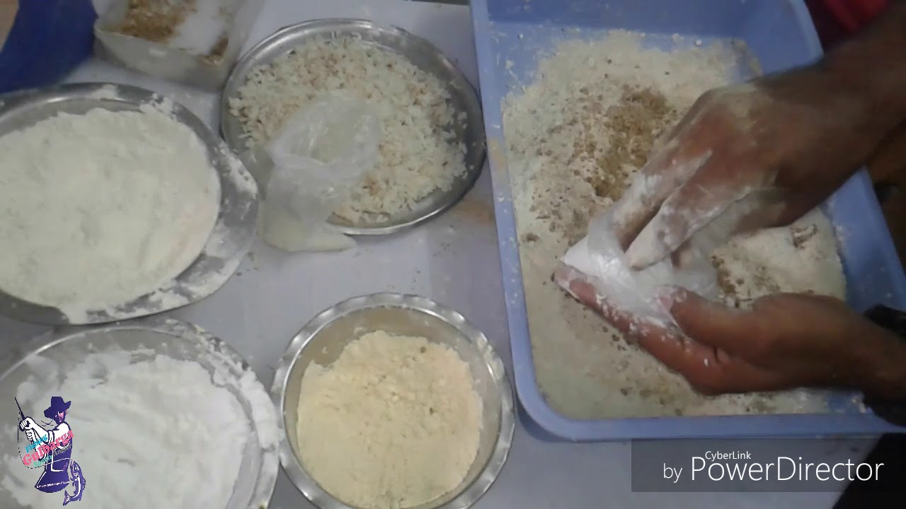 How To Make Fishing Ground Bait /  Dam Fishing & River Part ( 1 )