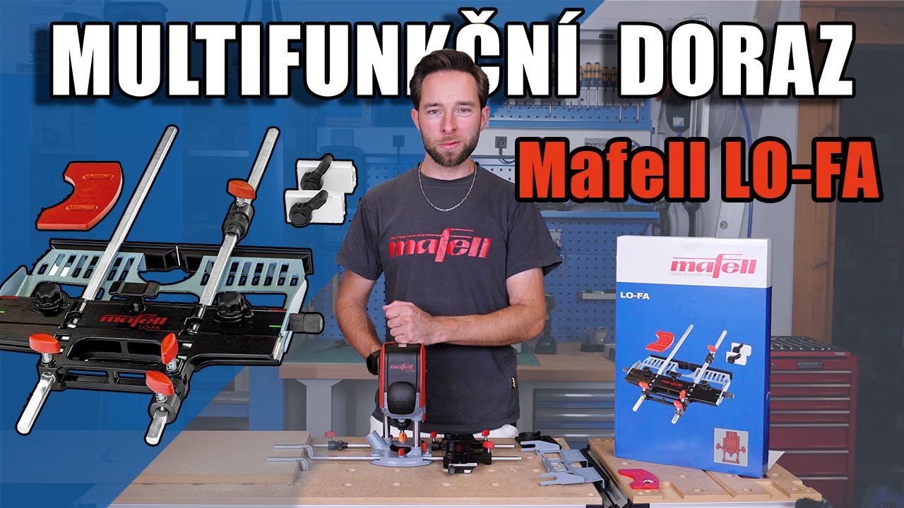 Multifunkční doraz Mafell LO-FA (předvedení společně s frézkou Mafell LO 55 EC)