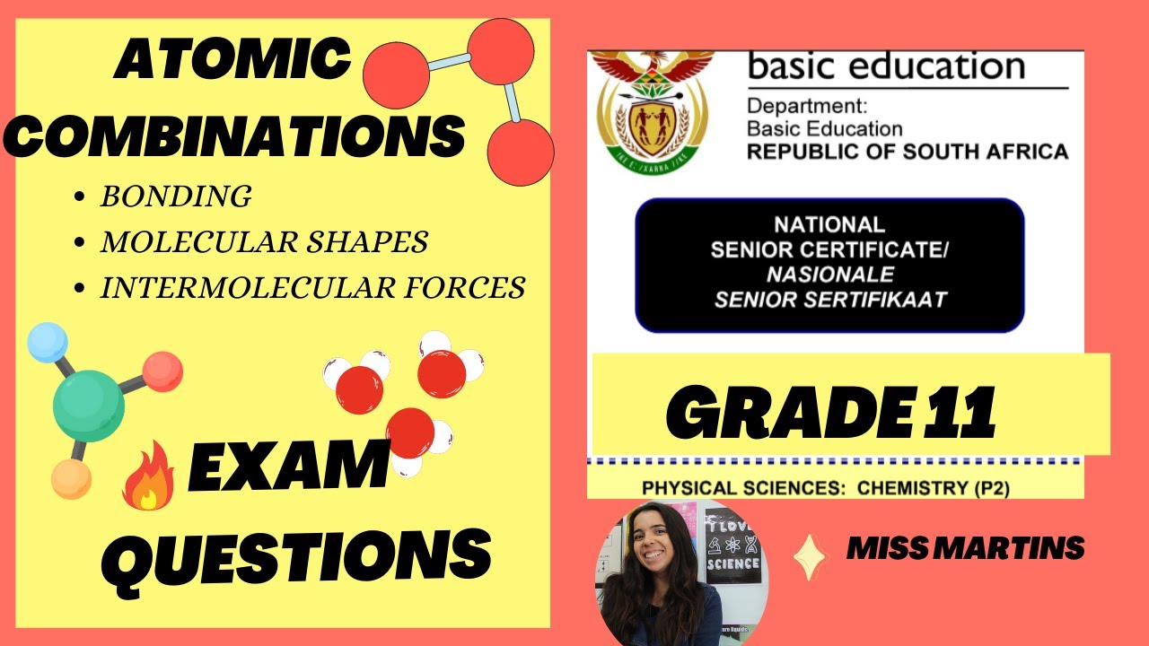 Grade 11 Atomic Combinations Chemistry Exam Questions