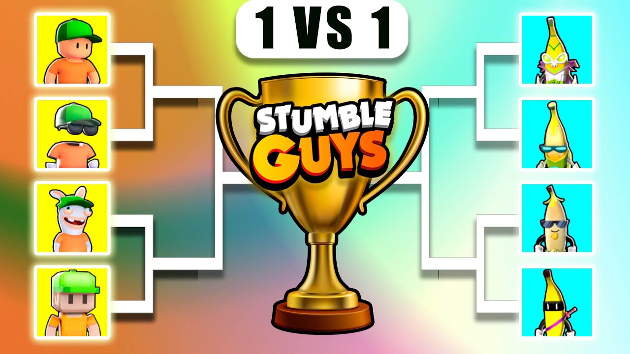 MR. STUMBLES vs BANANA Skins Tournament in Stumble Guys🔥