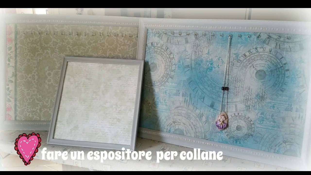 Tutorial espositore collane