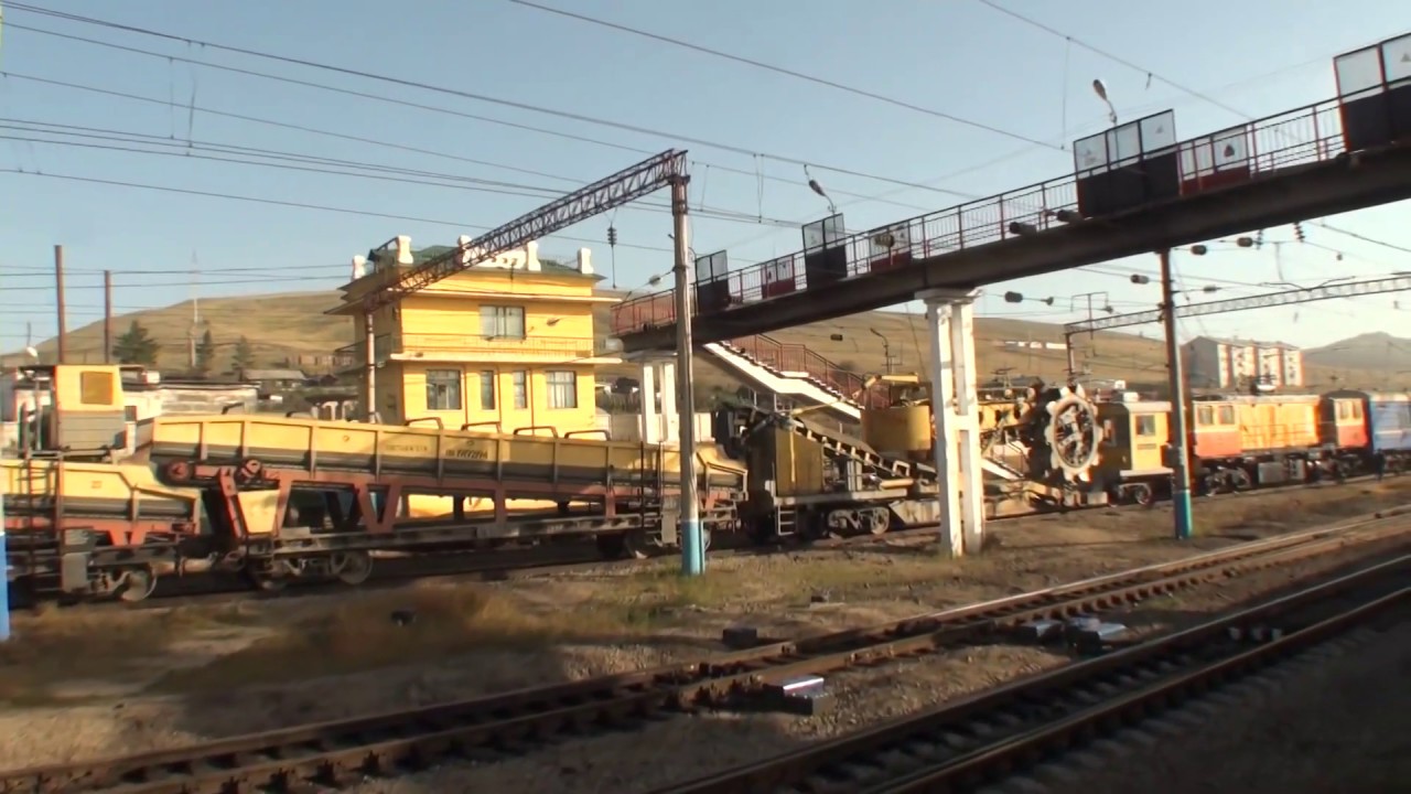 Забайкальский край вид из окна поезда.