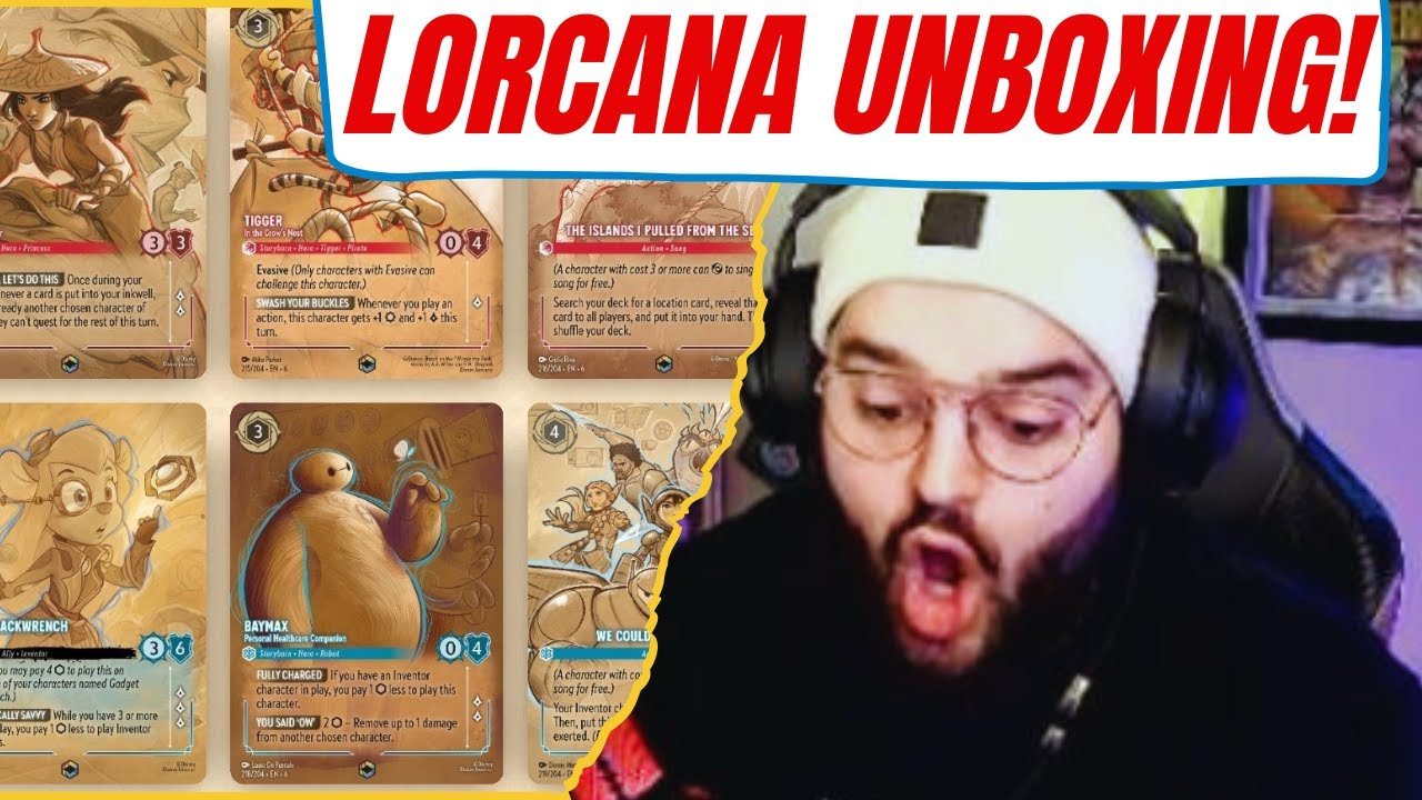 Die besten Pulls 2024!! | Lorcana Set 6 Schatzkiste Unboxing