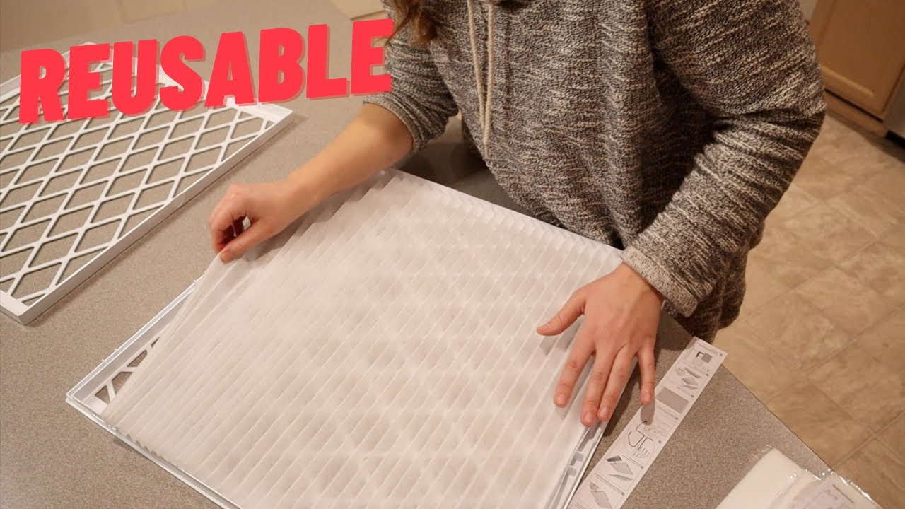 UBeesize Reusable Air Filter 20x20x1 Review | AC/HVAC Furnace Filters Deep Pleated Air Cleaner