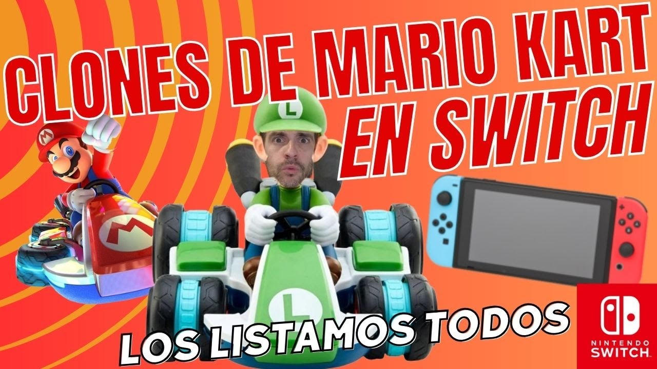 VIDEOJUEGOS CLONES DE MARIO KART EN NINTENDO SWITCH