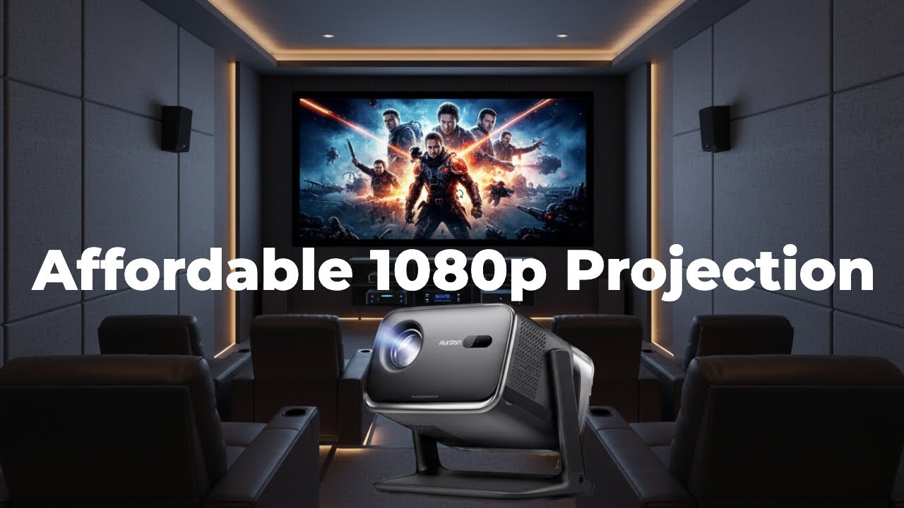 Czy ten projektor Google TV może zastąpić Tw&oacute;j telewizor? Aurzen BOOM mini
